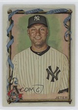 2023 Topps Allen & Ginter Hot Box Silver Portrait Derek Jeter #104 HOF 2qw