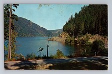 Cameron Lake Vancouver Island British Columbia BC Canada Postcard K161 Coast