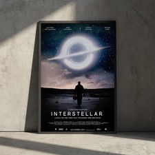 Interstellar 2014 Christopher Nolan film fantascienza spazio film decorazione arte parete poste