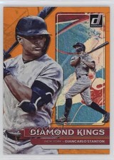 2022 Panini Donruss Diamond Kings Holo Orange Giancarlo Stanton #3 0mm9