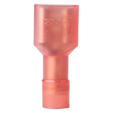 Ancor 22-18 AWG Red Nylon Fully Insulated Female Disconnects, 25 Pieces