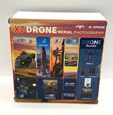 AI DRONE X7 Aerial Photography-Ready to Fly Drone 4K HD Video 100g 200m Range