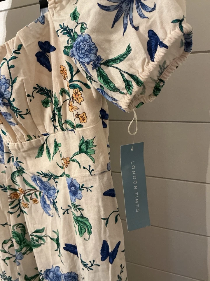 London Times Floral Dress Size 6 - Image 4 of 4