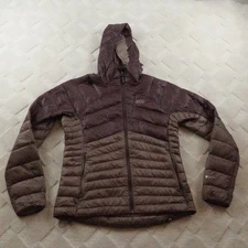 REI Co-Op Hooded Packable Down Puffer Jacket Lightweight Pertex Quantum Womens S