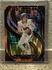 2024 Panini Select - Premier Level Bo Nix #117 Black & Orange Shock Prizm (RC)