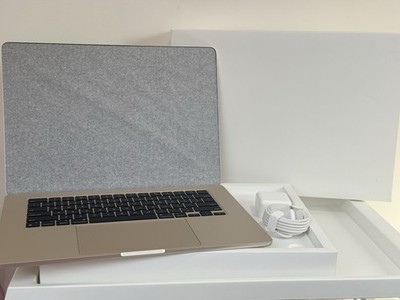 MacBook Air 15'' 2024 Apple M3 8c CPU 10c GPU Ram 8GB SSD 256GB Starlight