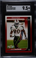 2002 Score Scorecard /400 Ed Reed #324 SGC 9.5 Rookie RC HOF RARE Pop 1