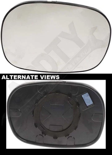 APDTY 67367 Non-Heated Plastic Backed Mirror Left