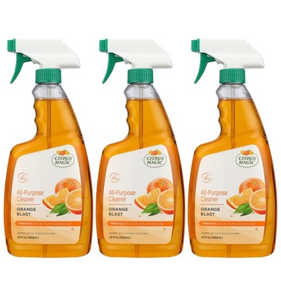 All Purpose Cleaner, Fresh Citrus, 22-Fluid Ounce, Pack of 3