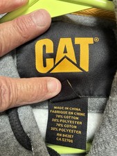 Caterpillar Childs Size Medium Hoodie Sweatsh...