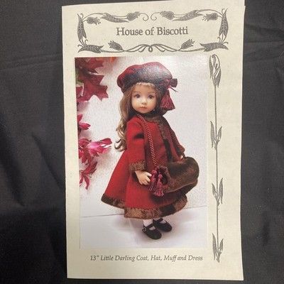 13  Little Darling Coat, Hat, Muff And Dress Pattern Uncut