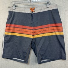 Burnside Swim Trunks Shorts 32 Men  s Beach Surf