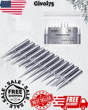 New HANGLIFE ET Soldering Iron Tips for Weller and More Soldering Stations