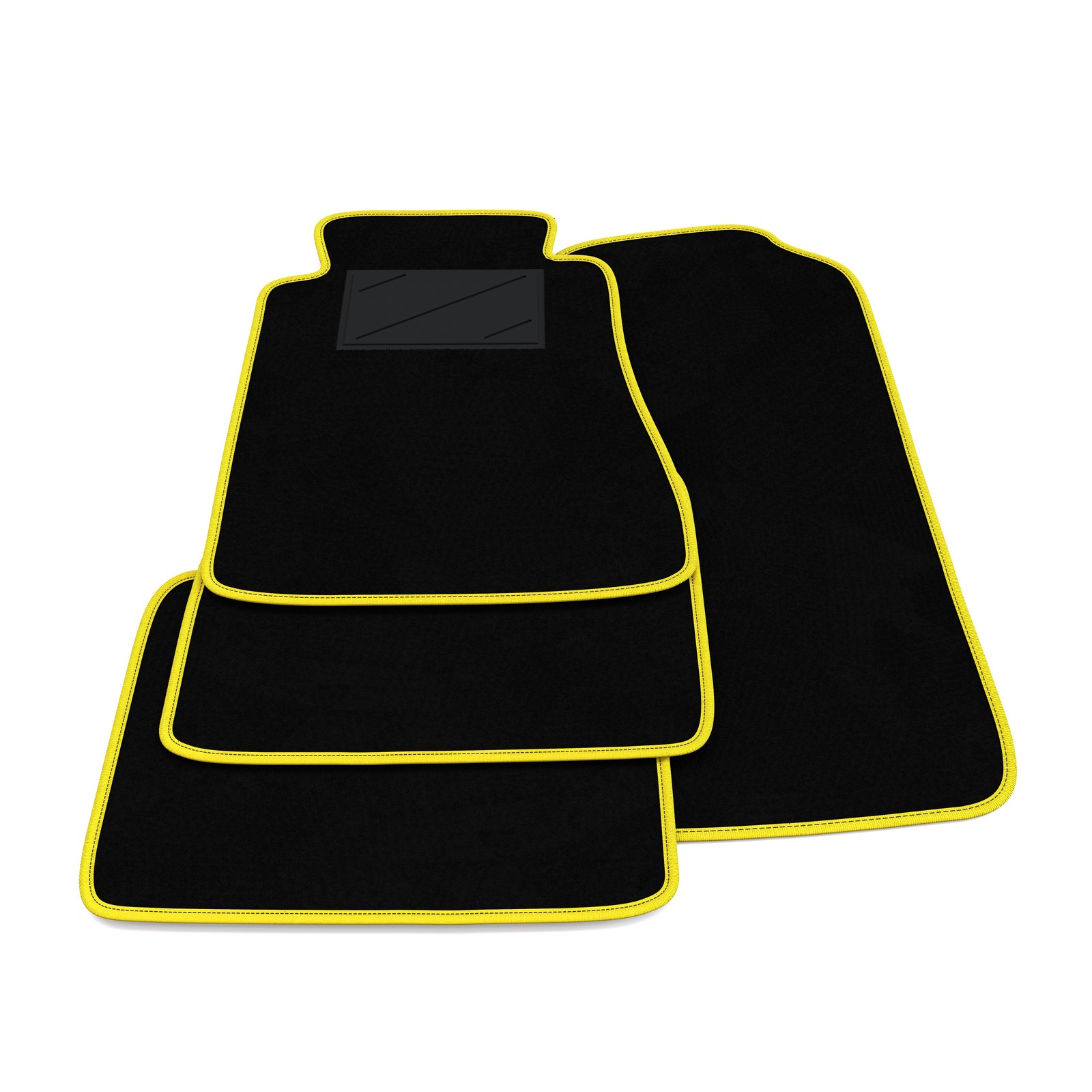 Tapis de sol Mercedes 190 W201 1982-1993 moquette automobile noire