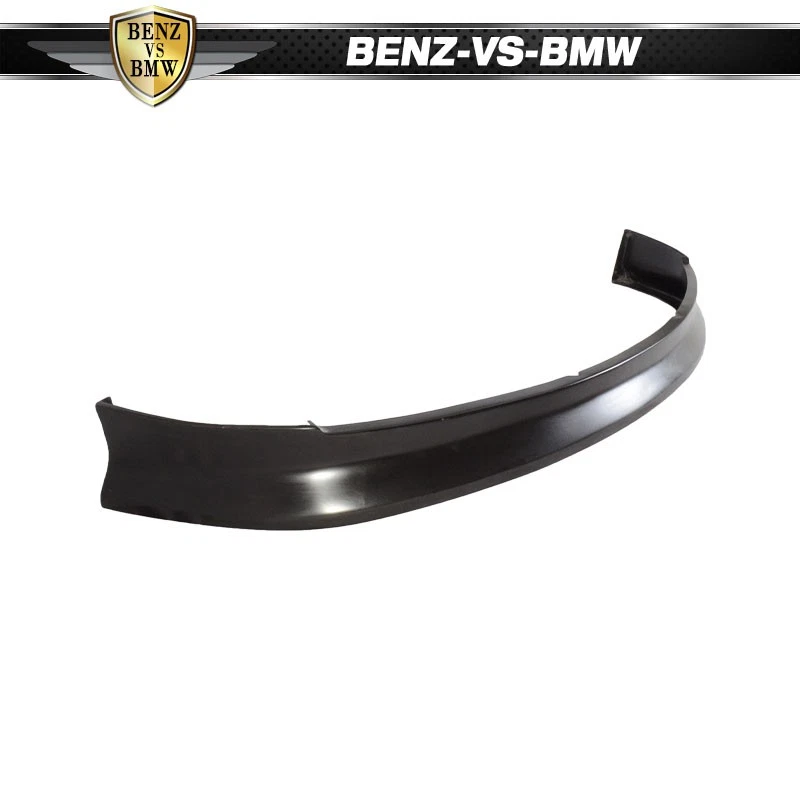 Fits 04-10 BMW E60 5 Series Sedan Front Bumper Lip Spoiler PU IKON Style Foto 4 de 4