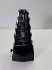 (MINT) Ueteto Mechanical Metronome Black Wind-Up for Piano/Guitar /Violin TESTED
