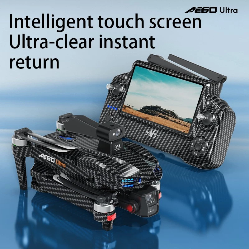 Airdrop GPS Drone 7.2" Screen 7KM Three-Axis Gimbal HD Camera Professional UAV - Image 4 of 4