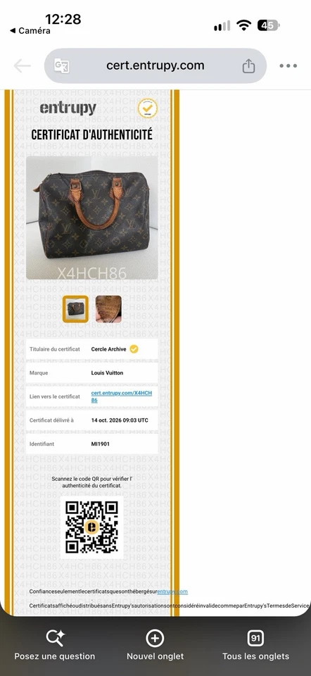 Louis Vuitton Speedy, photo 3 sur 5