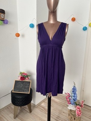Zara Basic Collection Damen Sommerkleid Violett Gr: M