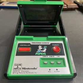 Rare Vintage Nintendo Popeye EG-92 Panorama Screen Game & Watch&nbsp;Excellent&nbsp;Shape
