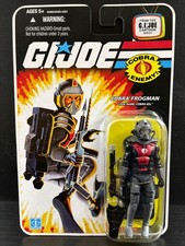 2008 Hasbro G.I. Joe 25th Anniversary Cobra Frogman Cobra EEL Figure MOC