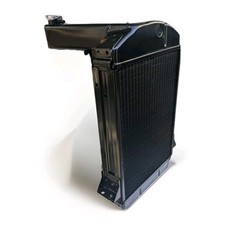 Tr2 Tr3 Tr4 Long Neck Radiator With No Crank Hole Classic Gold Moss Motors New