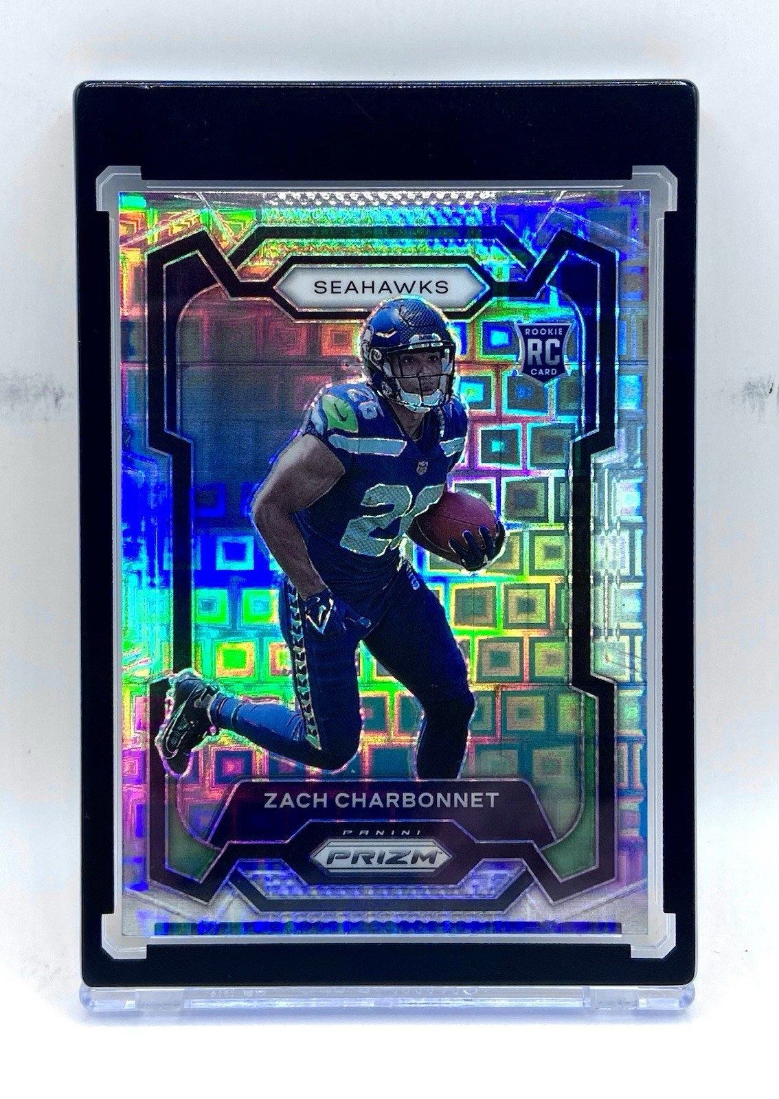 2023 Panini Prizm Zach Charbonnet Pandora /400 SP Rookie RC Seahawks #392