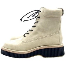 NWT Rag  Bone Boots Sloane Lace-Up Boot Paloma Beige Suede Shoes Women  s Size 8