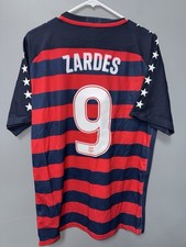 Nike USA 2017 Gold Cup USMNT Match Vapor Soccer Jersey #9 Zardes Size Large New