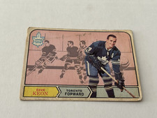 1969-69 O-Pee-Chee #198 Dave Keon Toronto Maple Leafs NHL Hockey Card VG-/VG