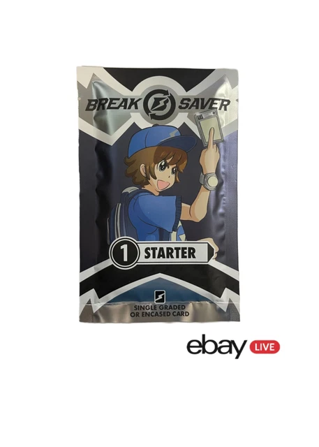 LIVE: Breaksaver Starter Pack - Graded Pokemon Card (Opened Live)