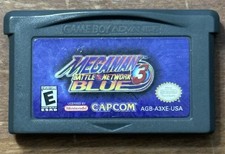 Mega Man Battle Network 3 Blue Version - Nintendo Game Boy Advance GBA Authentic