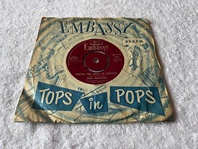 RIKKI HENDERSON - YOU'RE THE DEVIL IN DISGUISE / RAY PILGRIM - FORGET HIM - 1963