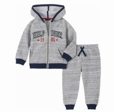 Tommy Hilfiger Infant 6/9 months Hoodie Jacket Outfit Boys Sweatpants Brand New