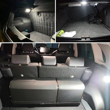 For Toyota RAV4 LED License Plate Lights with Switch Auto Rear Light Plate Lamp