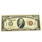 1934 $10 Hawaii WWII Emergency Issue Federal Reserve Notes Lot of 3 NR #C861-1 — photo 7