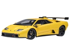 LAMBORGHINI DIABLO GTR SUPERFLY YELLOW 1/18 MODEL CAR BY AUTOART 79138
