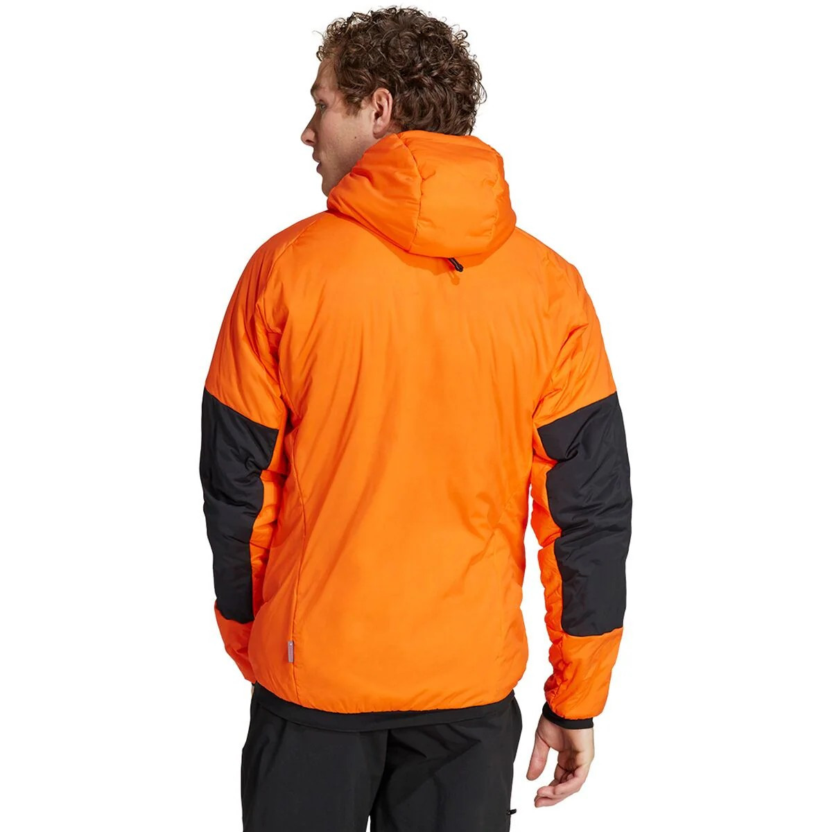 Adidas Terrex TRK Prima Hooded Waterproof Jacket Size M Orange