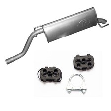 Endschalldämpfer + Montagesatz Auspuff für Opel Corsa D S07 E X15 1.3 CDTI