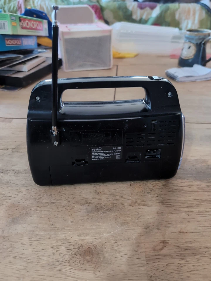 SUPERSONIC MODEL SC-1082 MULTI PURPOSE RADIO AM/FM/SW See Pics  - Image 4 of 4