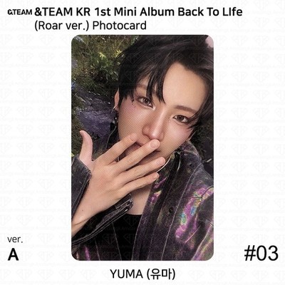 &TEAM KR 1st Mini Album Back To Life Roar/Breath/Gaze ver