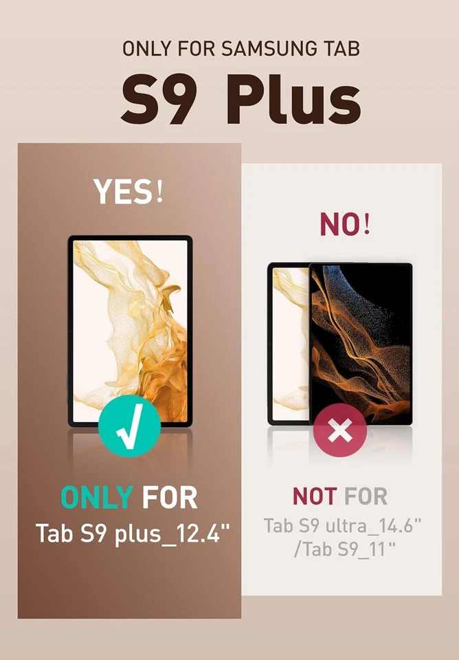 SUPCASE for Samsung Galaxy Tab S10 Plus 12.4 Inch (2024) Case with Black - Image 2 of 4