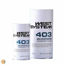 West Systems 403-9 6oz Microfibers Adhesive Fillers Part 403-9 