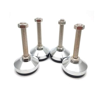 Heavy Duty Leveler Leg Cabinet Leveling Feet2.36'' Dia. Basem12 Thread1300 Lb Cap
