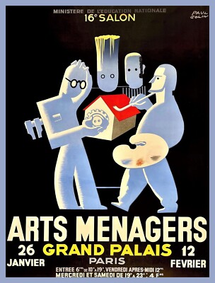 12469.Decoration Poster.Home wall art design.Art managers.French exhibition