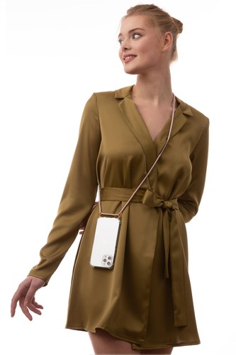 Collana (A) per Google Pixel 4 Cover Custodia con Catena - Foto 6 di 69