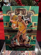 2024 Panini Select Green Cracked Ice Lexie Brown Los Angeles Sparks
