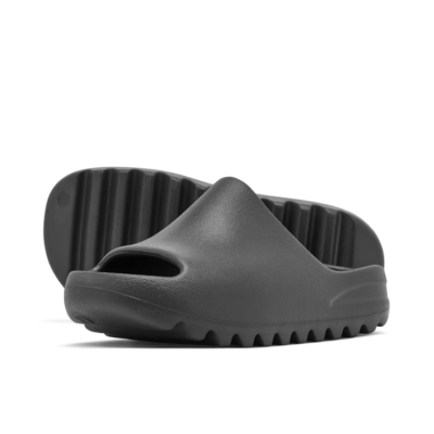 Adidas Yeezy Slides (Kids) Dark Onyx - SIZE 2UK / 2US / 34EUR
