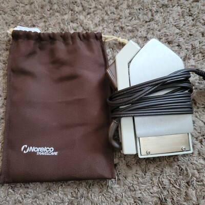 Travel Iron Norelco England Adaptor Plug UK Travel Care *Tested Works Fast Heat