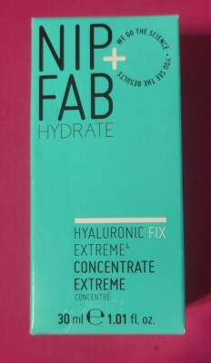 NIP + FAB HYDRATE HYALURONIC FIX EXTREME CONCENTRATE FULLSIZE 1.01 OZ NIB